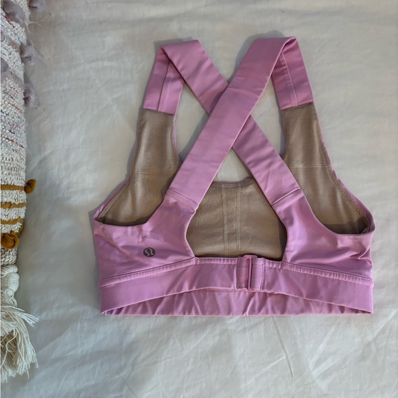 Lululemon Pink Sports Bra Top - Picture 7 of 9
